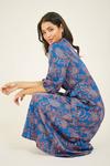 Mela Blue Paisley 'Maira' Midi Shirt Dress thumbnail 1