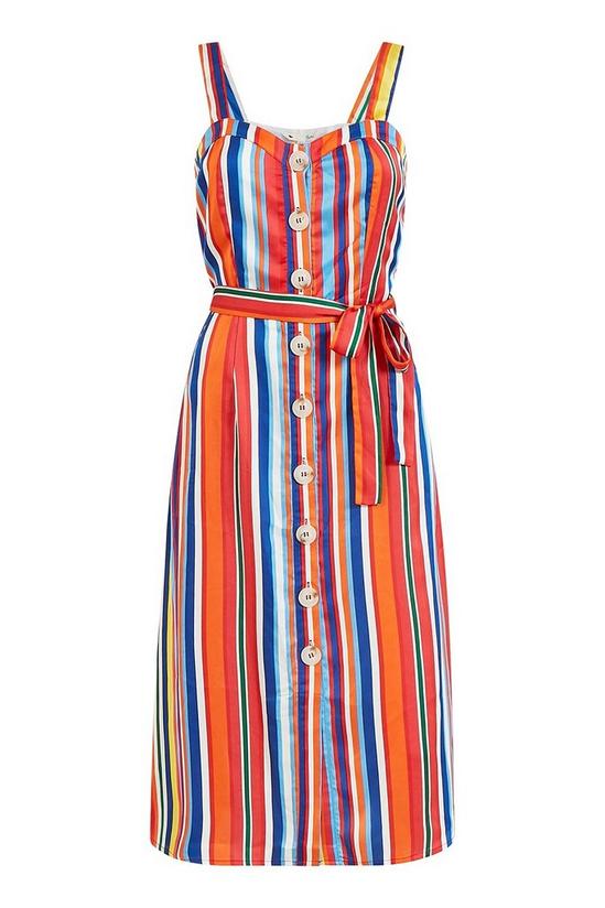 Yumi Rainbow Stripe 'April' Summer Dress 4