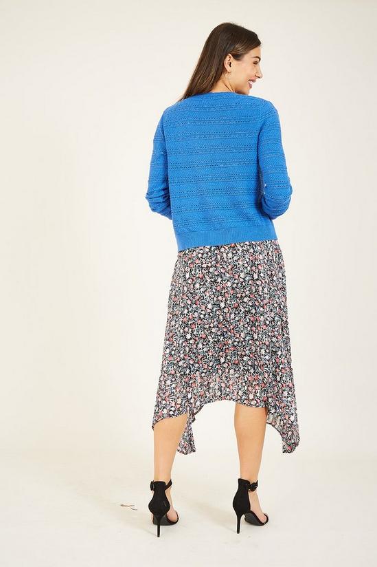 Yumi Pointelle Knitted Cardigan 3