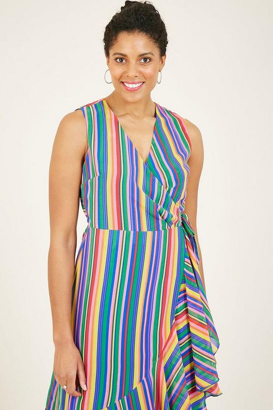 Yumi Rainbow Stripe 'Giovanna' Maxi Dress 2