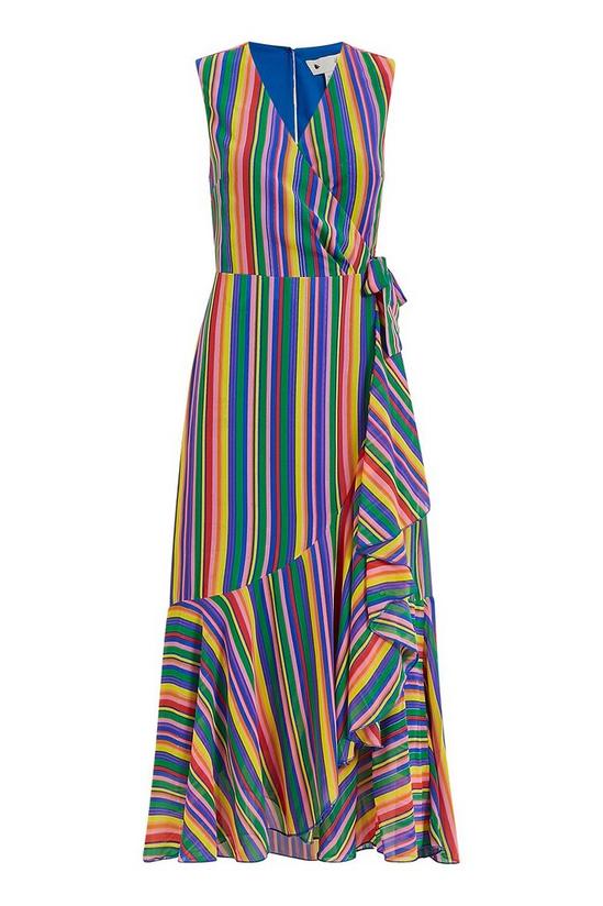 Yumi Rainbow Stripe 'Giovanna' Maxi Dress 4