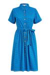 Yumi Broderie Anglaise Cotton 'March' Skater Dress thumbnail 4