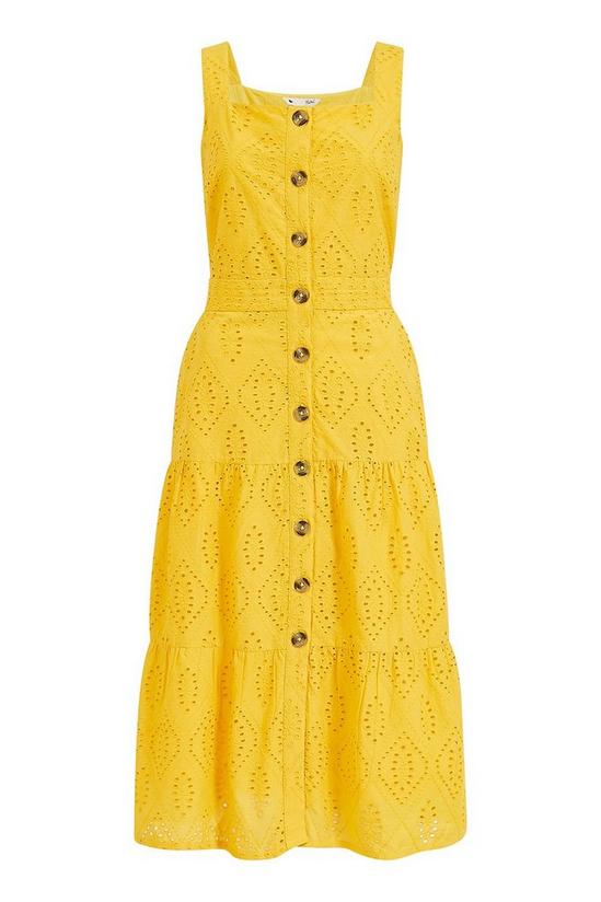 Yumi Cotton Button Up 'Cymone' Broderie Dress 4