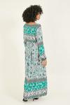 Yumi Floral Printed 'Gigi' Maxi Dress thumbnail 3