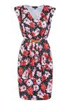 Mela Curve Spotted Floral 'Olivia' Bodycon Dress thumbnail 4