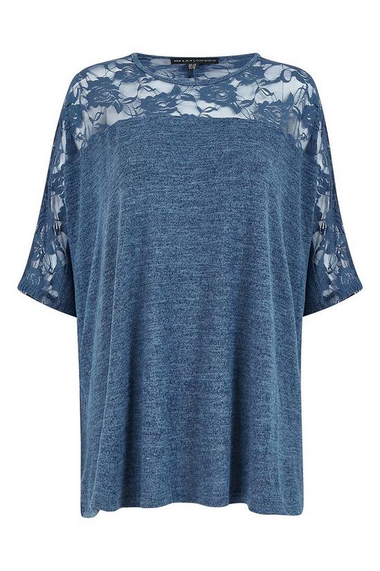 Yumi Curve Lace Short Sleeve Top 4