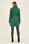 Yumi Green 'Teegan' Military Coat With Zip Detail thumbnail 3