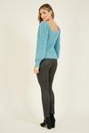 Mela Knitted Square Neck 'Stacey' Jumper thumbnail 3