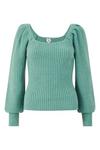 Mela Knitted Square Neck 'Stacey' Jumper thumbnail 4