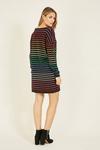 Yumi Multi Coloured Lurex Stripe Knitted 'Trudi' Tunic thumbnail 3