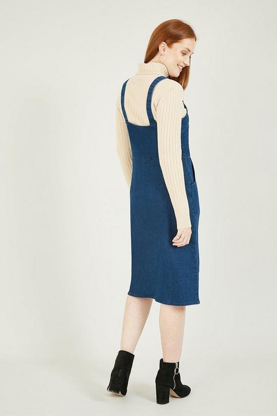 Yumi Denim Pinafore Dress 2