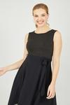 Mela Gold Sparkle 'Bridget' Dress With Woven Skirt thumbnail 2
