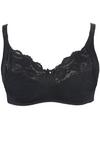Yours Non-Wired Cotton Bra With Lace Trim thumbnail 2
