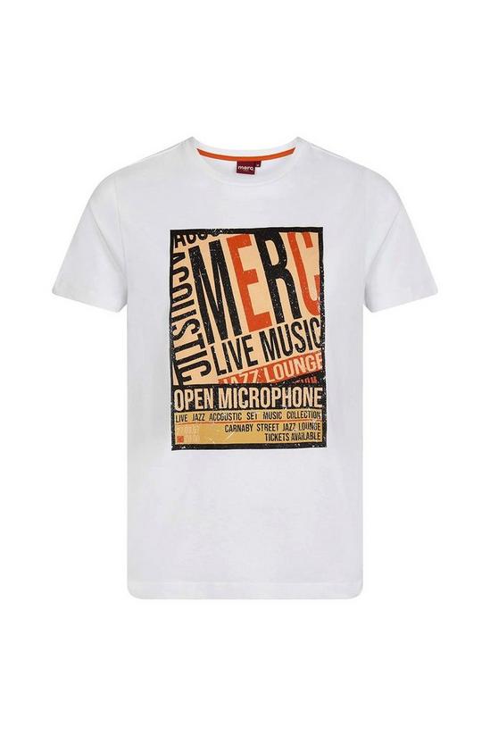 Merc London 'Lenham' Music Poster Print T-Shirt 1