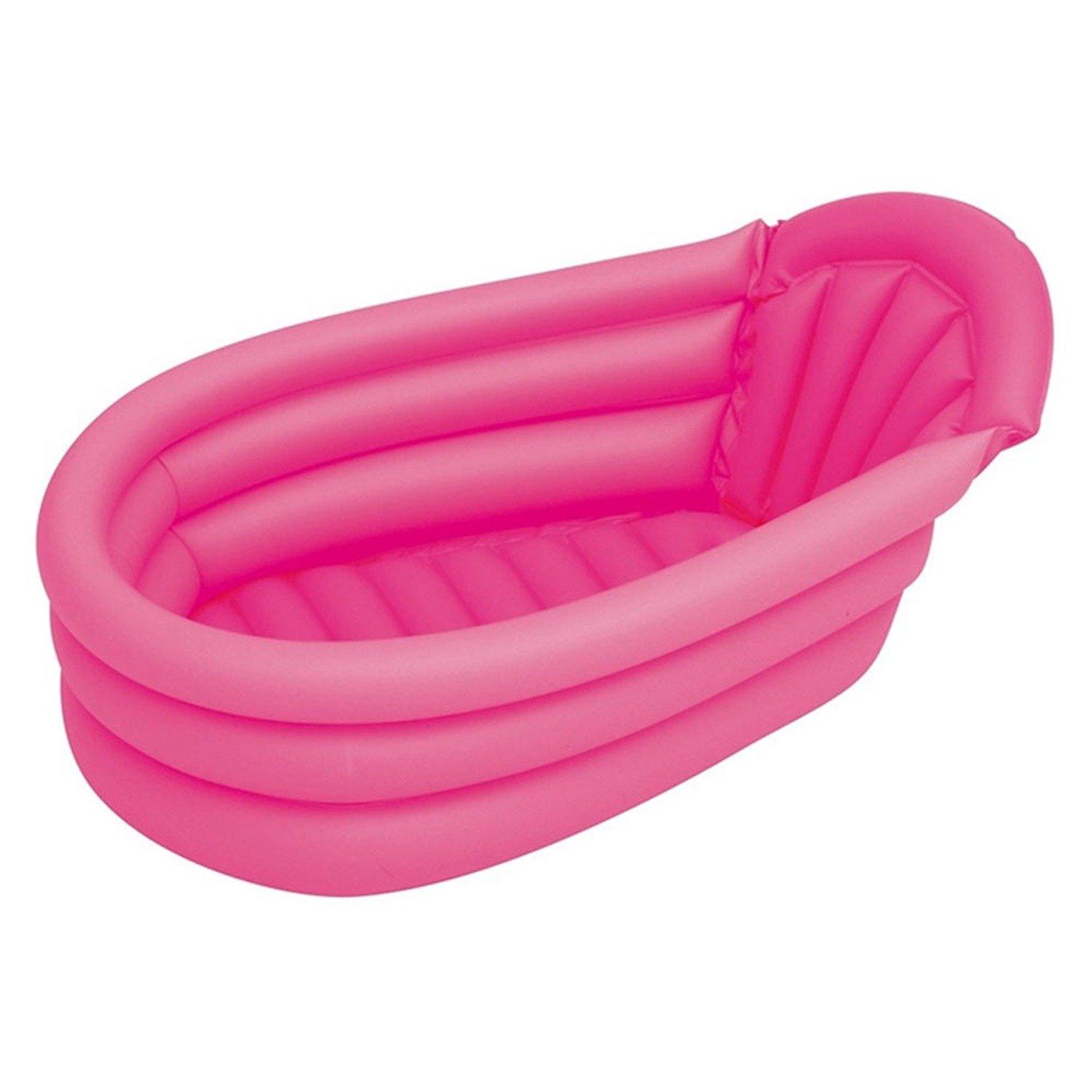 Baby Inflatable Bath Tub Pink