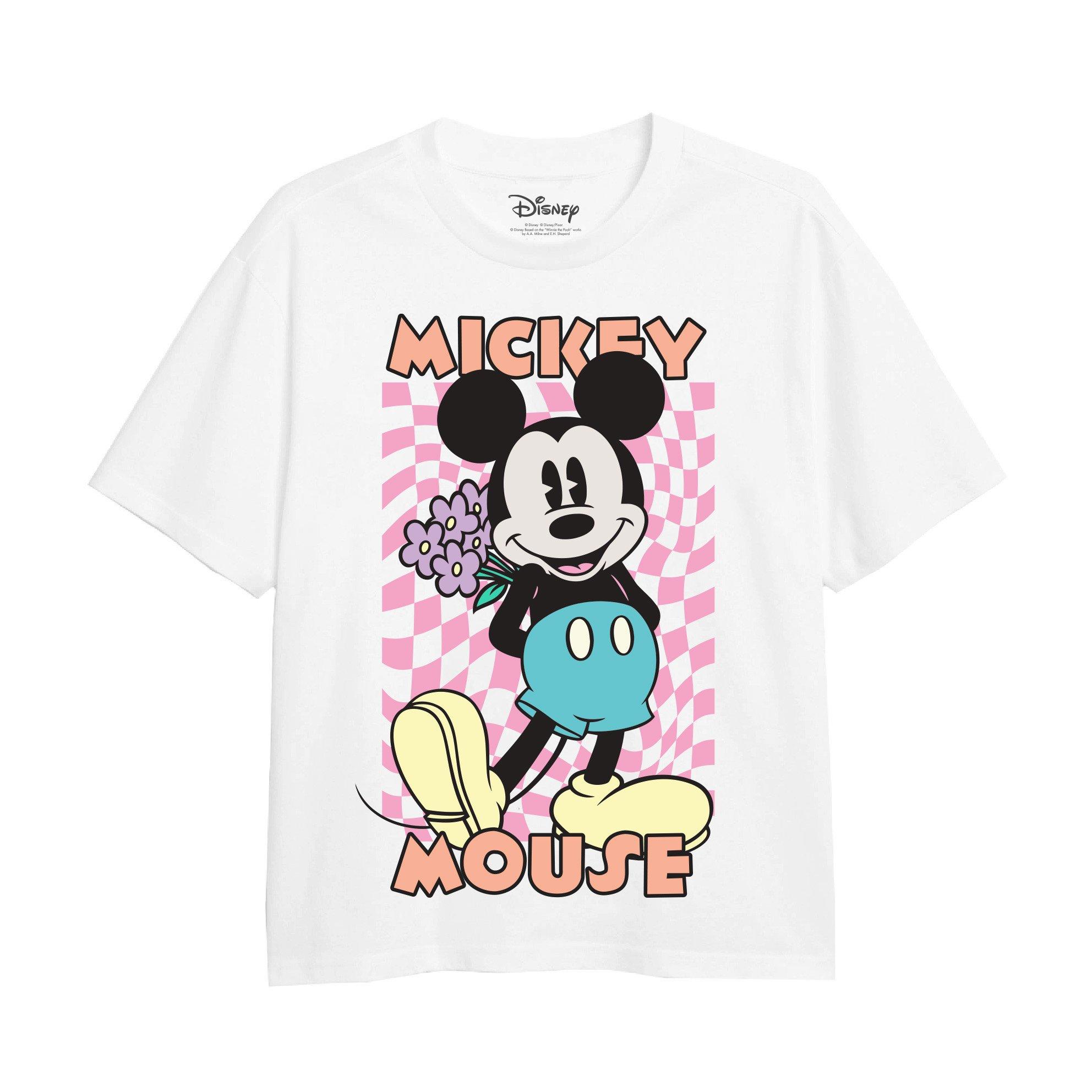 Mickey Mouse Warp Check T-Shirt