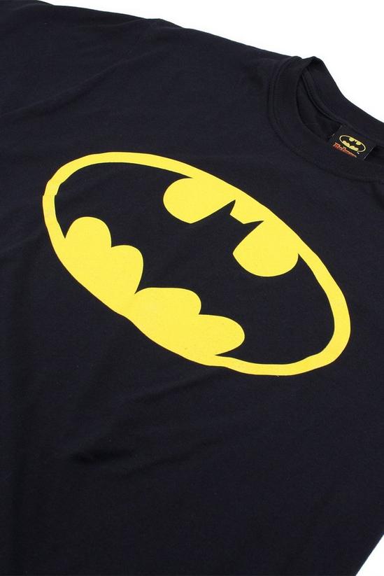 DC Comics Batman Logo Cotton T-shirt 3