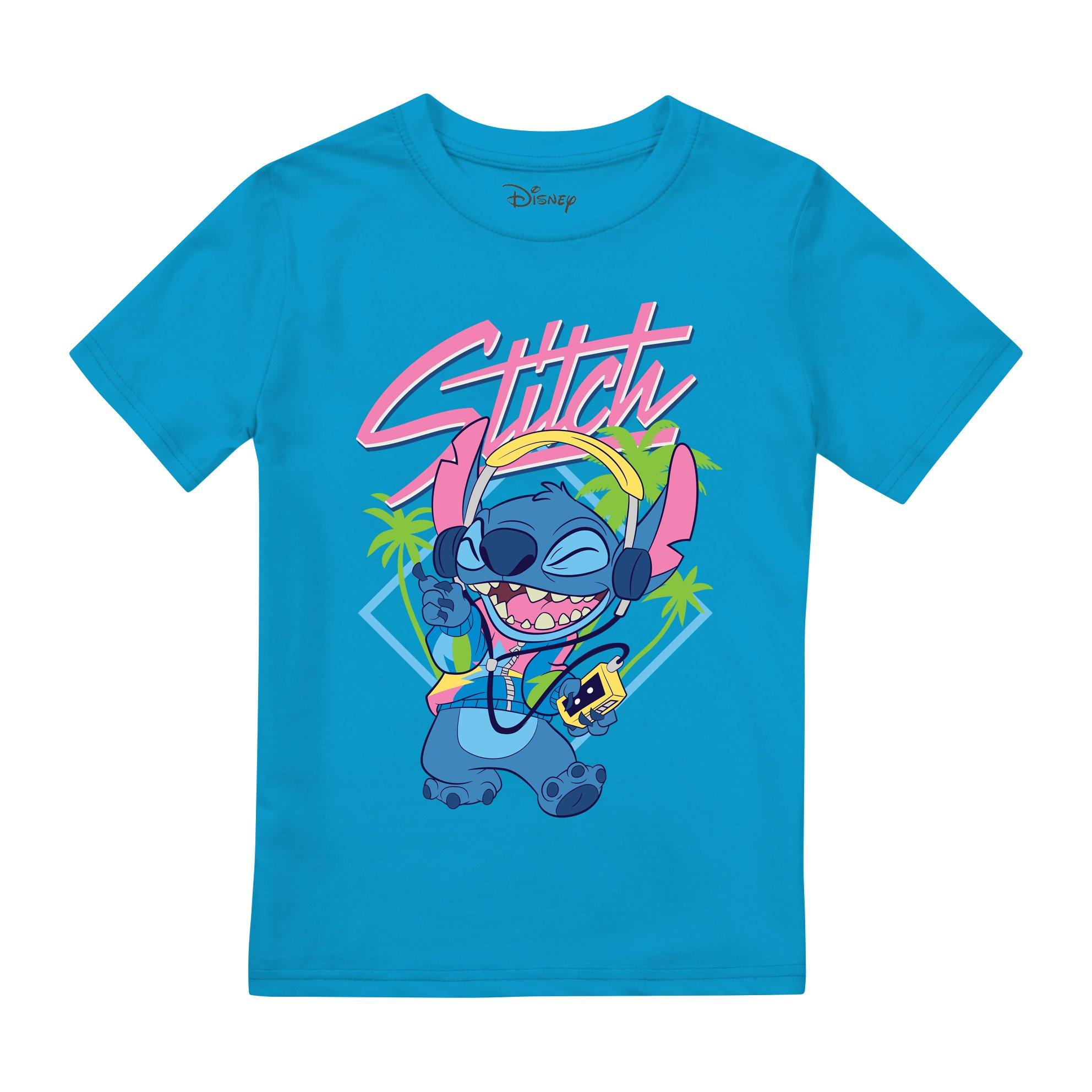 Lilo & Stitch Retro Miami T-Shirt