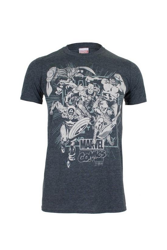 Marvel Band Of Heroes Cotton T-shirt 2