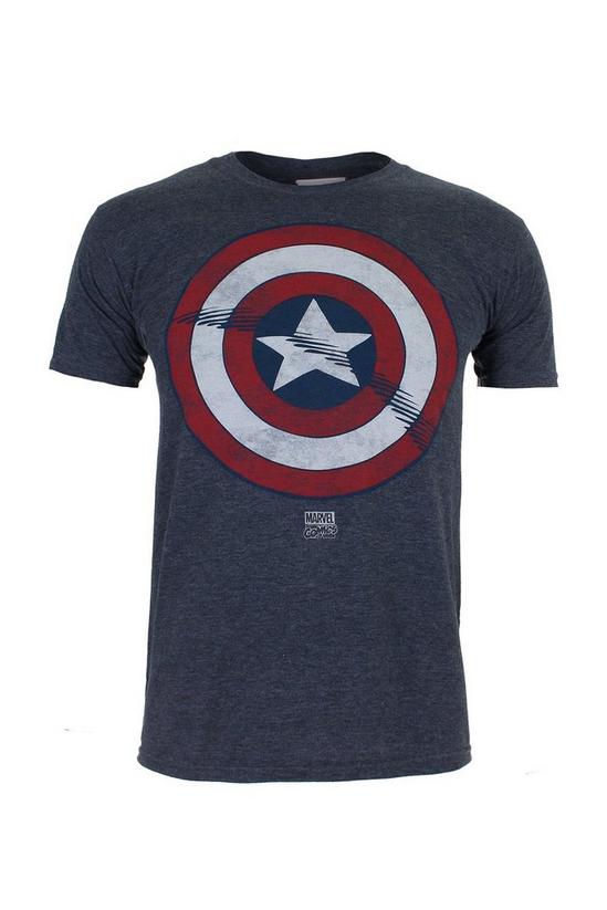 Marvel Captain America Shield Cotton T-Shirt 2