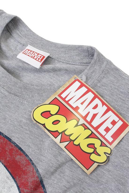 Marvel Captain America Shield Cotton T-shirt 5