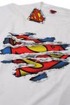 DC Comics Superman Torn Logo Cotton T-shirt thumbnail 5