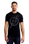DC Comics Flash Line Logo Cotton -shirt thumbnail 1