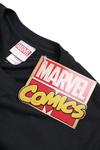 Marvel Comic Strip Logo Cotton T-Shirt thumbnail 5