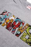 Marvel Comic Strip Logo Cotton T-Shirt thumbnail 4