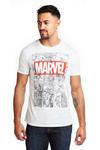 Marvel Mono Comic Cotton T-Shirt thumbnail 1