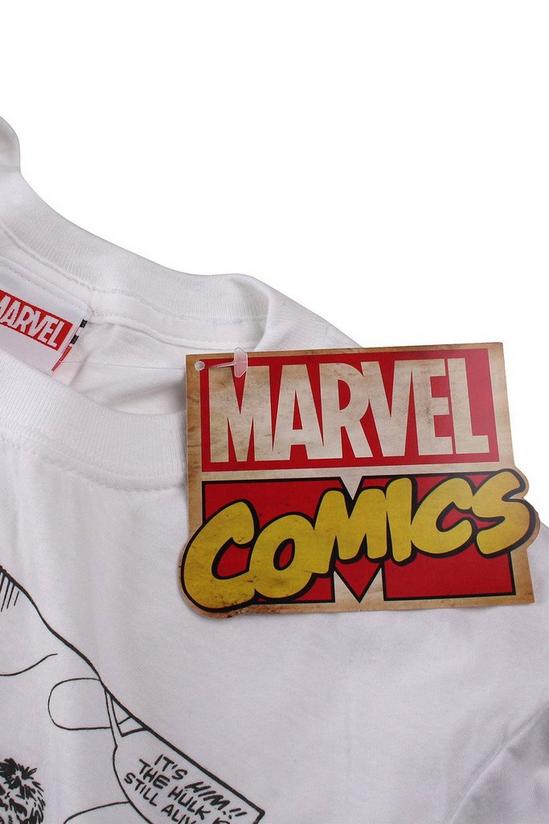Marvel Mono Comic Cotton T-Shirt 5