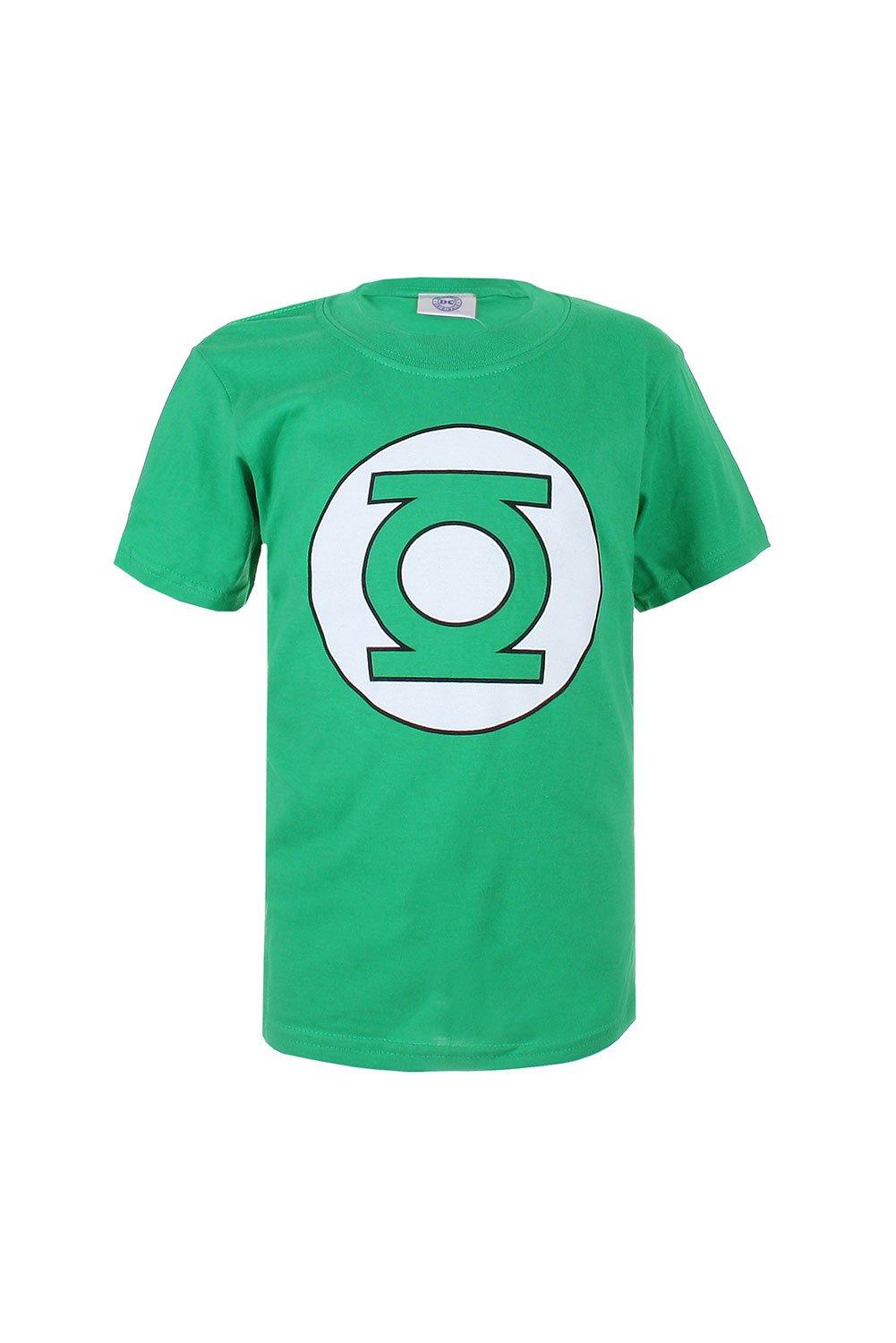 Green Lantern Circle Cotton T-Shirt