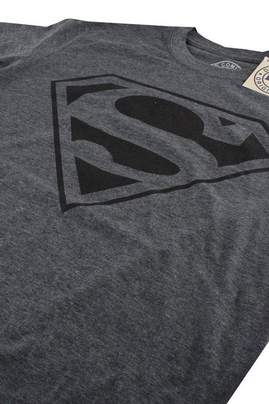 DC Comics Mono Superman Cotton T-shirt 5