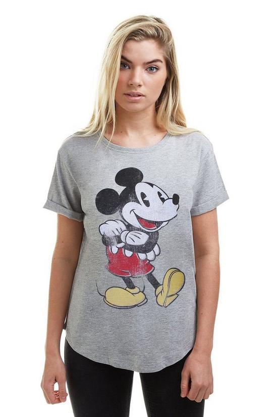 Disney Mickey Mouse Vintage Cotton T-shirt 1