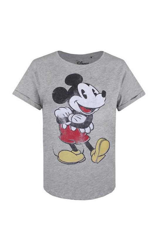 Disney Mickey Mouse Vintage Cotton T-shirt 2