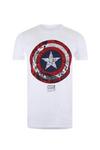 Marvel Captain America Comic Shield Cotton T-Shirt thumbnail 2