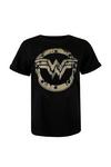 DC Comics Wonderwoman Metalic Logo Cotton T-shirt thumbnail 2