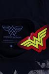 DC Comics Wonderwoman Metalic Logo Cotton T-shirt thumbnail 5