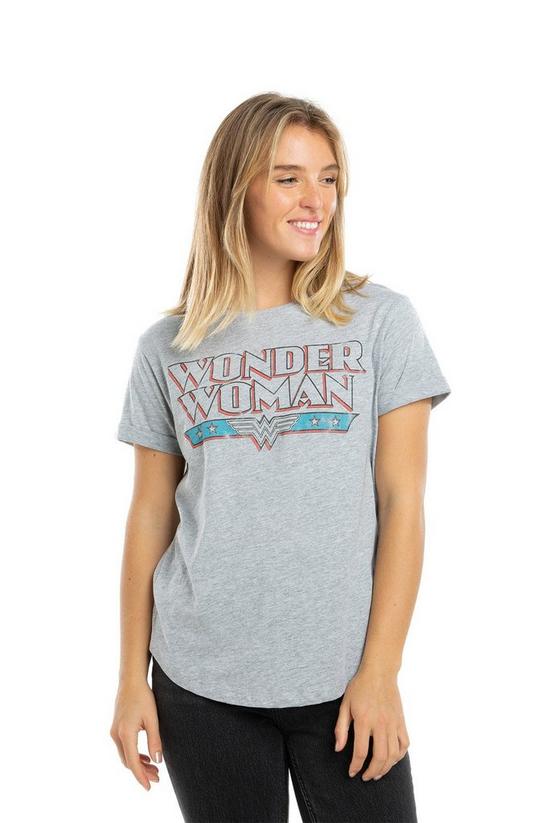 DC Comics Wonderwoman Retro Cotton T-shirt 1