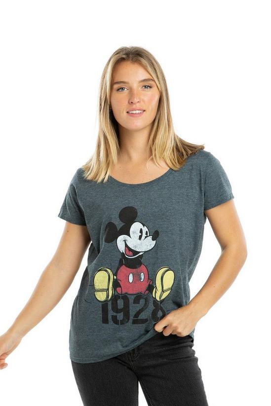 Disney Mickey Mouse Year Cotton T-shirt 1