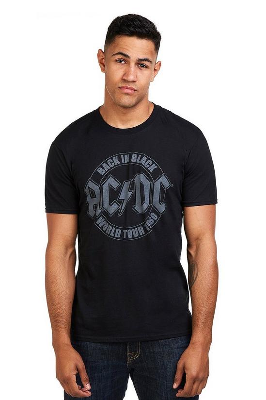 AC/DC Tour Emblem Cotton T-Shirt 1