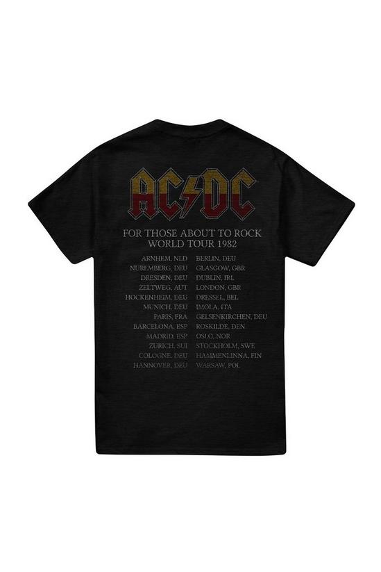 AC/DC About To Rock Tour Cotton T-Shirt 4