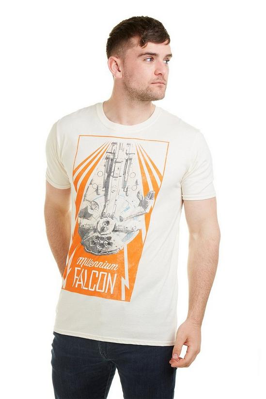 Star Wars New Falcon Cotton T-shirt 1