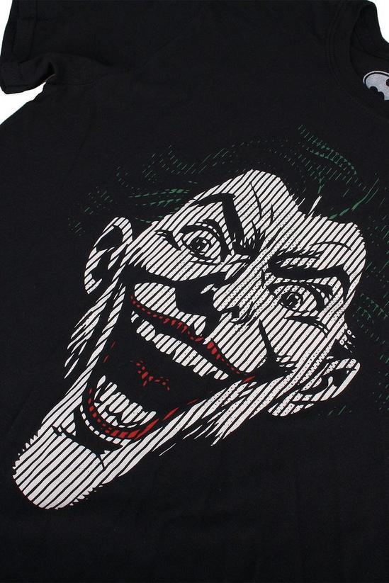 DC Comics Joker Lines Cotton T-shirt 4
