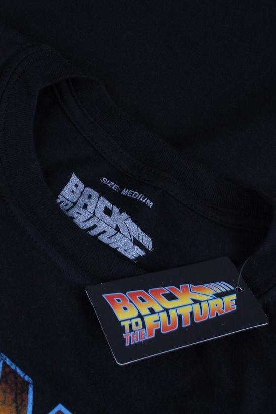 Back To The Future Delorean Cotton T-Shirt 5