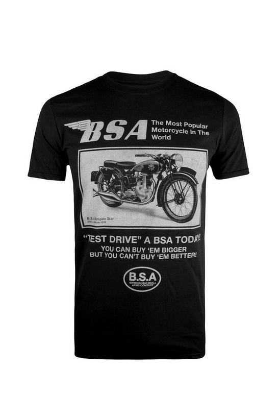Petrol Heads BSA Test Drive Cotton T-shirt 2