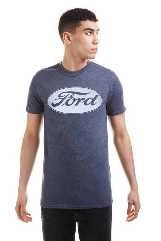Ford Logo Cotton T-shirt 1