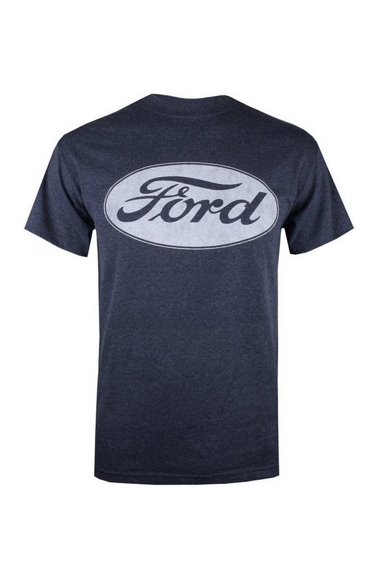 Ford Logo Cotton T-shirt 2