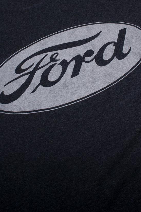 Ford Logo Cotton T-shirt 4