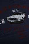 Petrol Heads Mustang The Boss Is In Cotton T-shirt thumbnail 4